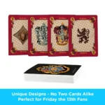 Harry Potter Playing Cards – Crests 6 x 9 cm 3