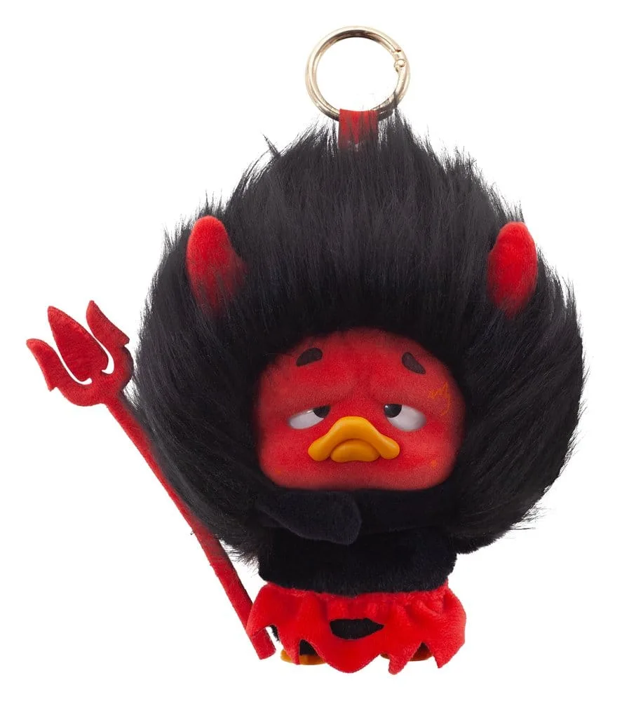 Upset Duck Plush Keychains – Colorful Player Display of 6 16–18 cm 2