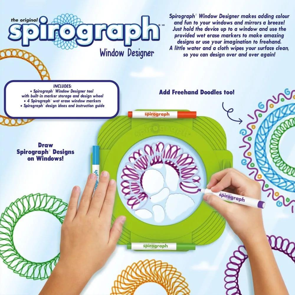 Spirograph Design Set – Window Designer 2