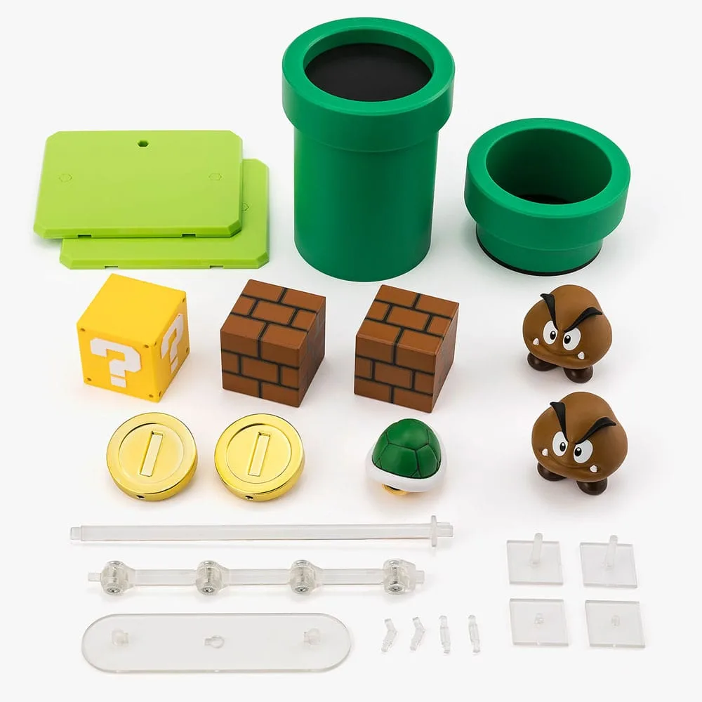 Super Mario Action Figure Accessories – S.H.Figuarts Play Set