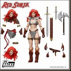 Red Sonja Action Figure – Epic H.A.C.K.S. Deluxe 1/12 Scale 2