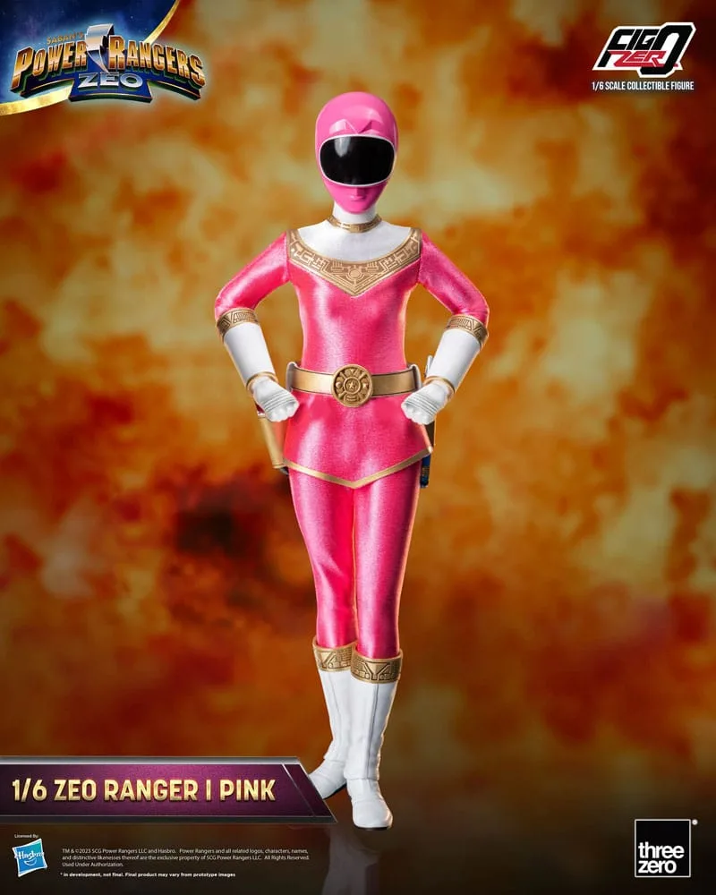 Power Rangers Zeo Action Figure – FigZero Ranger I Pink 29.5 cm