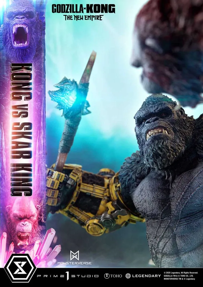 Godzilla x Kong Diorama Statue – Kong vs Skar King 104 cm 15