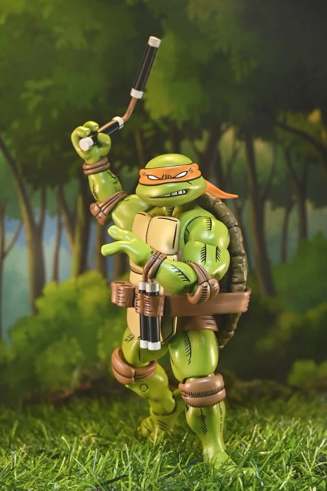 TMNT x Usagi Yojimbo Action Figure – Ultimate Michelangelo 17.8 cm 14