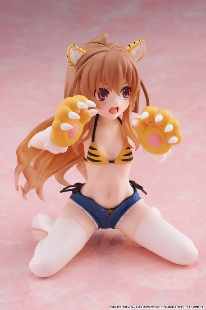 Toradora Figure – Taiga Aisaka Tiger Costume Swimwear 13 cm 2