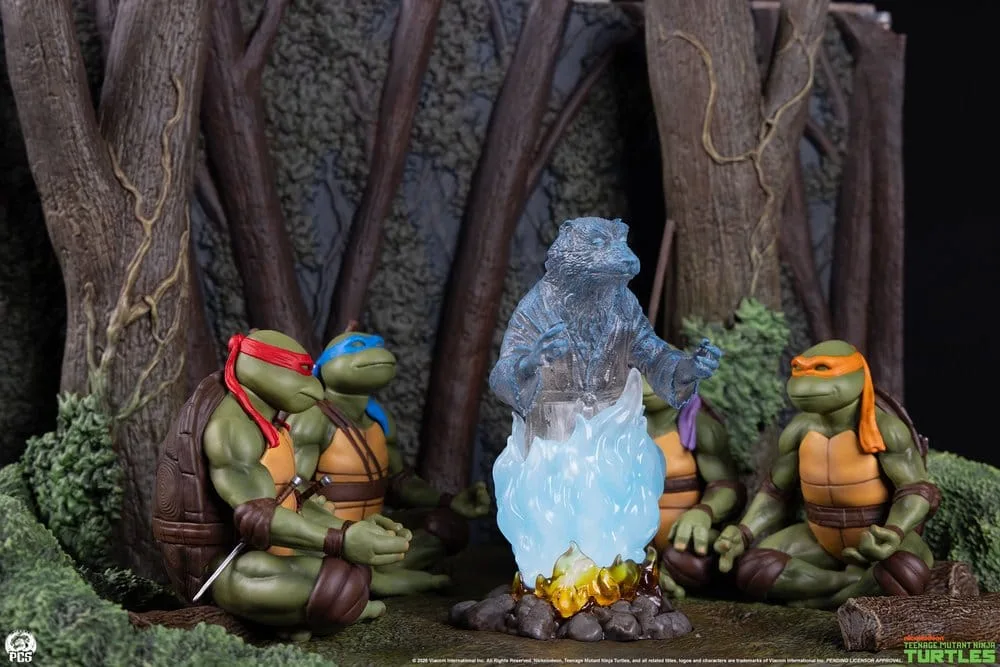 TMNT Mini Scale Diorama – Splinter’s Spirit 36 cm 4