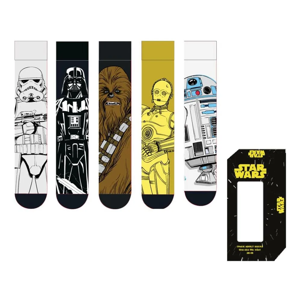 Star Wars Socks – 5-Pack EU 38–45