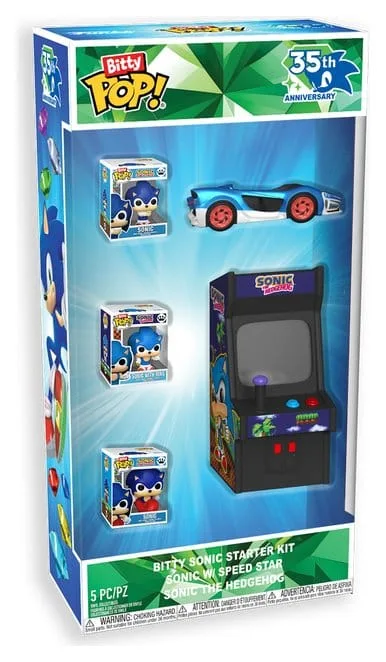 Sonic the Hedgehog Mini Figure Set – Bitty Pop 6-Pack Starter 1