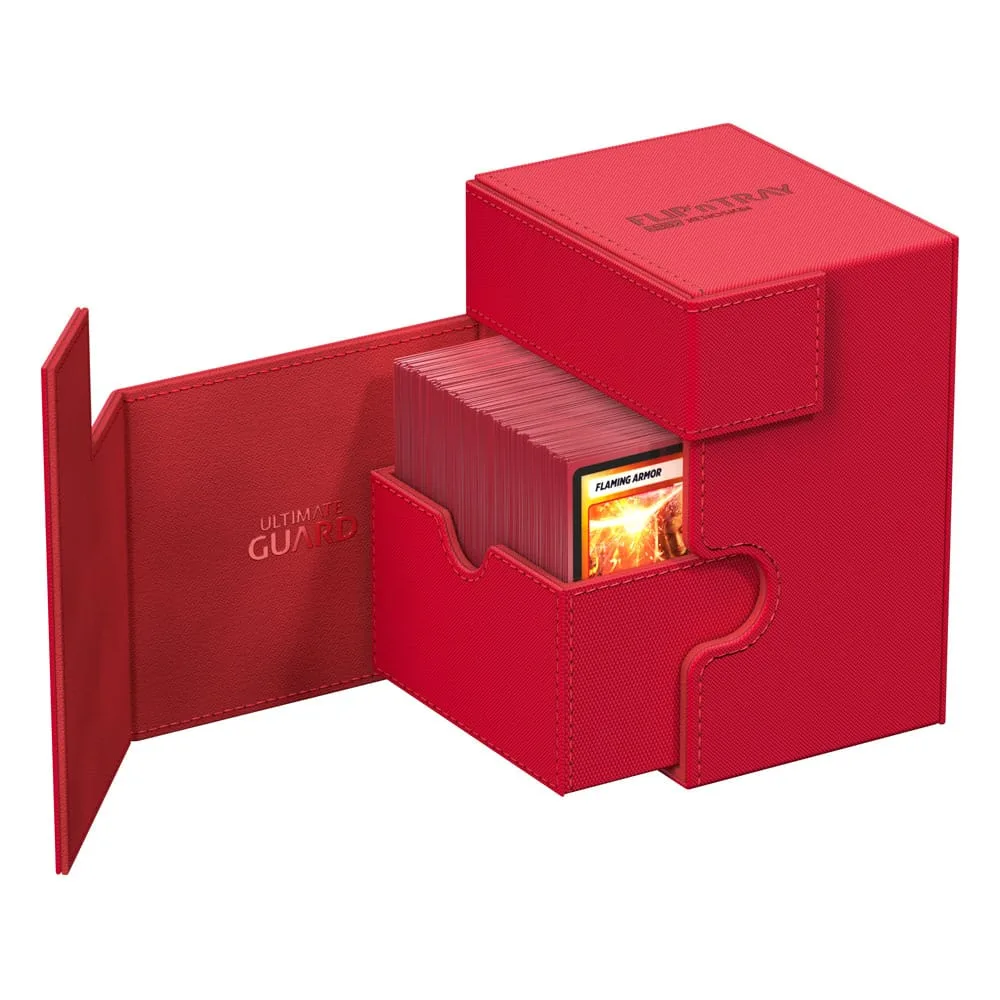 Ultimate Guard Deck Box – Red Flip’n’Tray 133+ Xenoskin 3