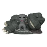Godzilla Vinyl Figure – Sleeping with Minilla Super Sized Pop 15 cm 1