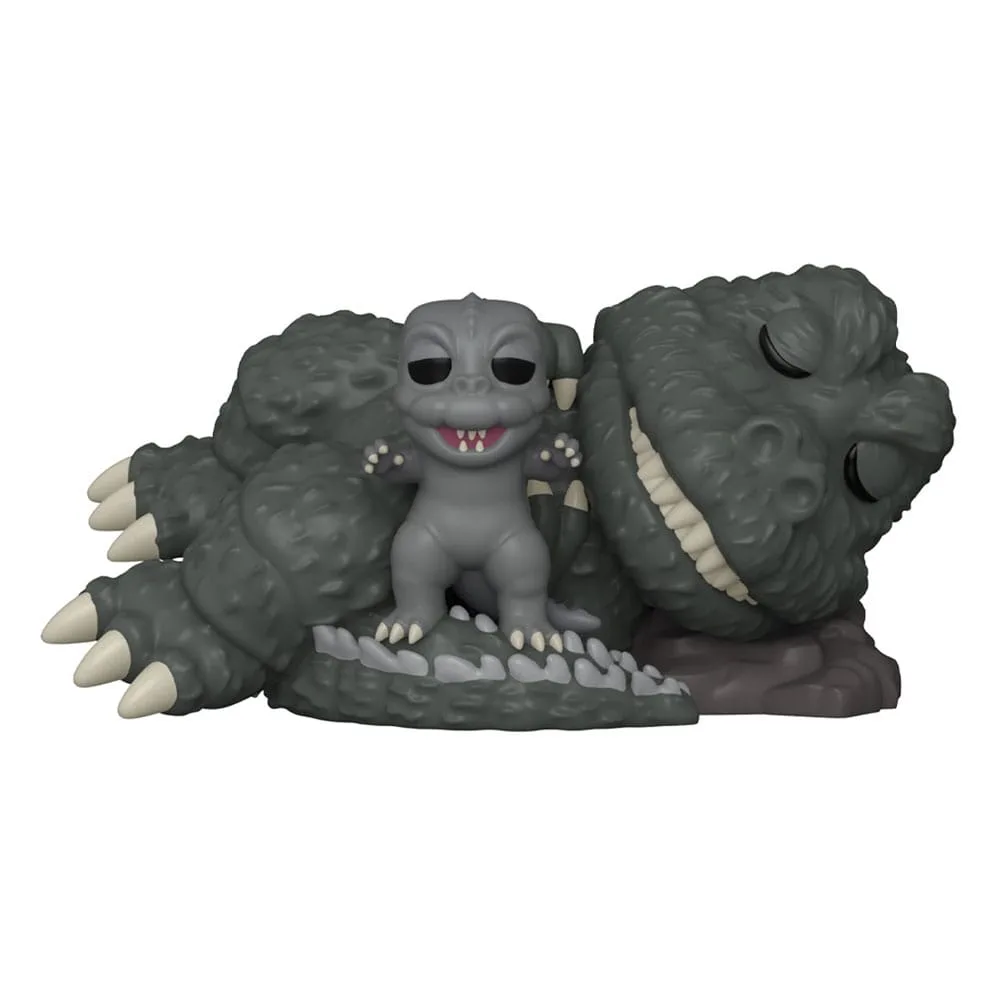 Godzilla Vinyl Figure – Sleeping with Minilla Super Sized Pop 15 cm