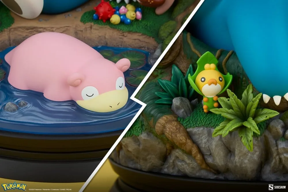Pokémon Diorama – Snorlax Picnic Scene 33 cm 18