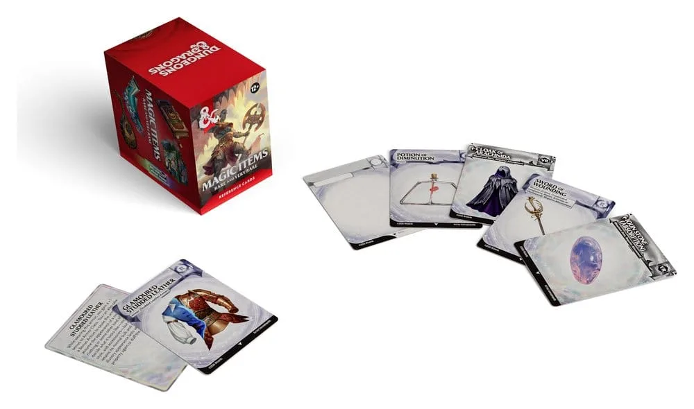 Dungeons & Dragons Reference Cards – Rare and Very Rare Magic Items 3