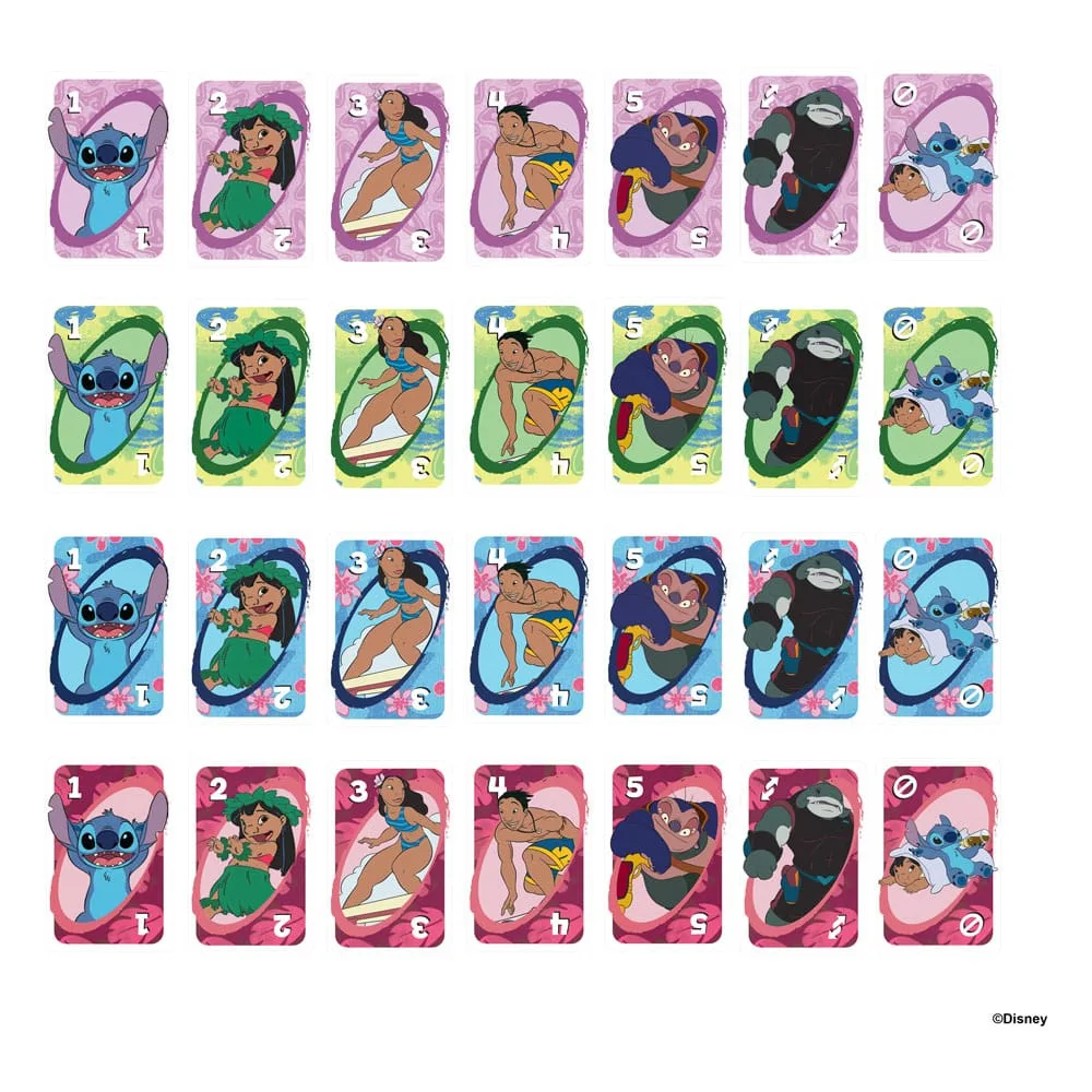 Lilo & Stitch Card Game – UNO 2