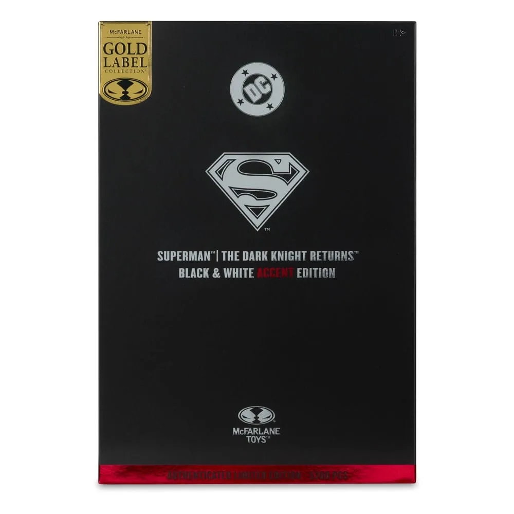 DC Action Figure – Superman Black & White Accent Edition 18 cm 8