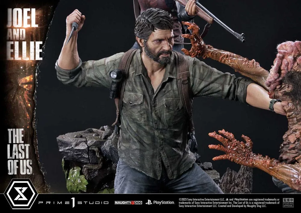The Last of Us Part I Statue – Joel & Ellie DX Bonus 73 cm 17