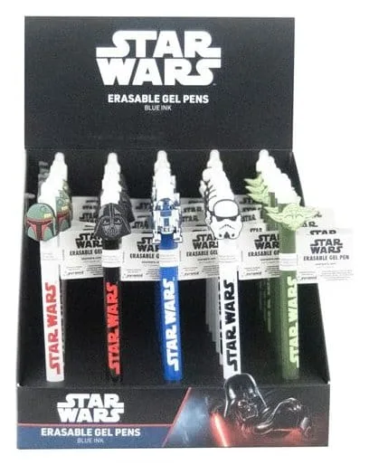 Star Wars Gel Pen Display – Erasable Character Designs 30 Pieces 2