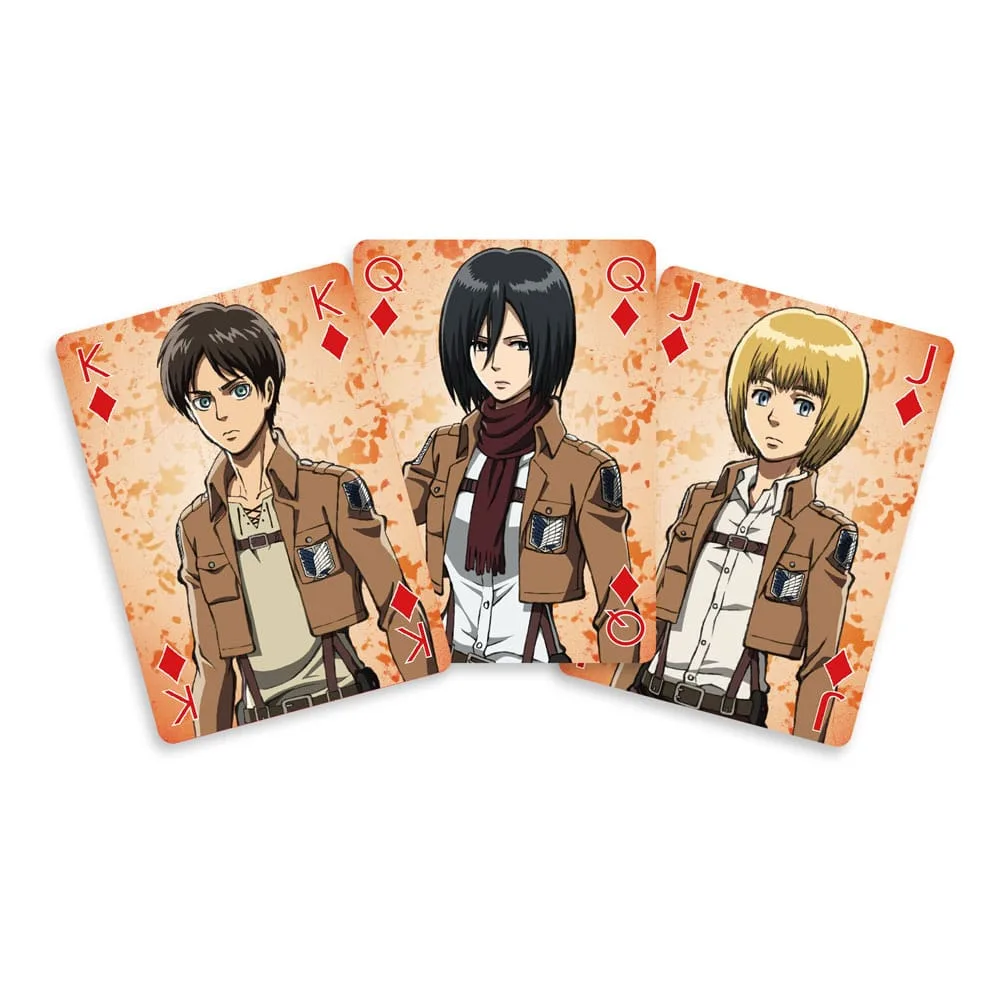 Attack on Titan Playing Cards – 52-Card Deck