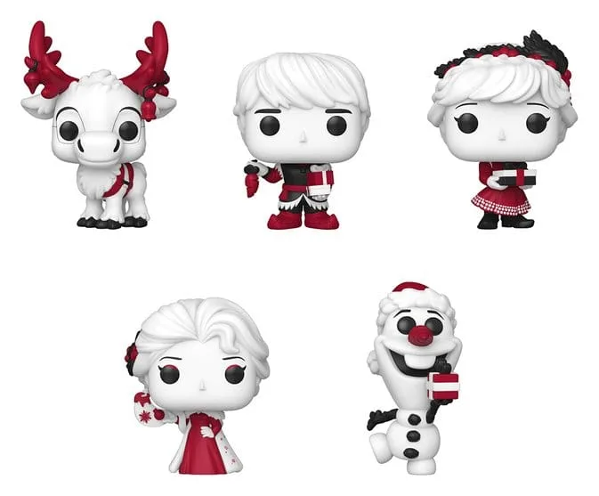 Frozen Vinyl Figures – Pocket Pop Snowballs 4 cm Display of 12