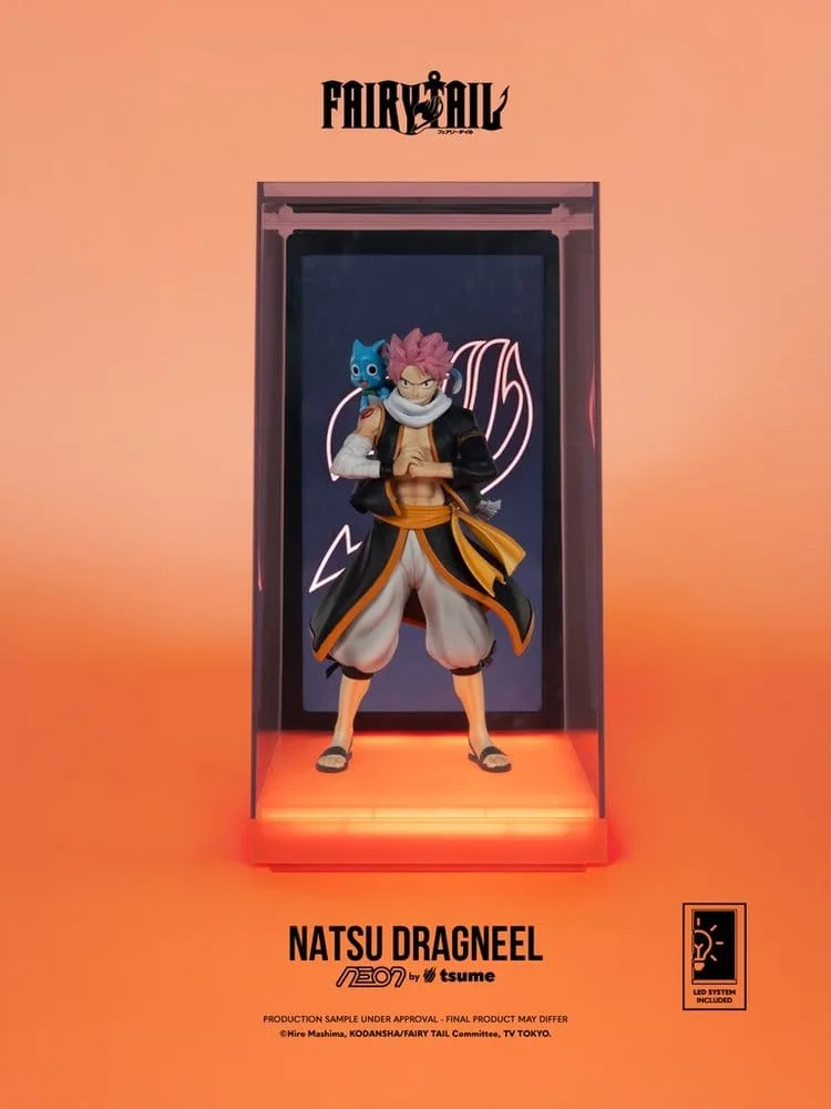 Fairy Tail beeld – NEON Natsu Dragneel 1/9 25 cm 2