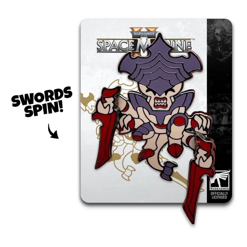 Space Marine 2 Pin Badge – Tyranid Warrior 5 cm 2
