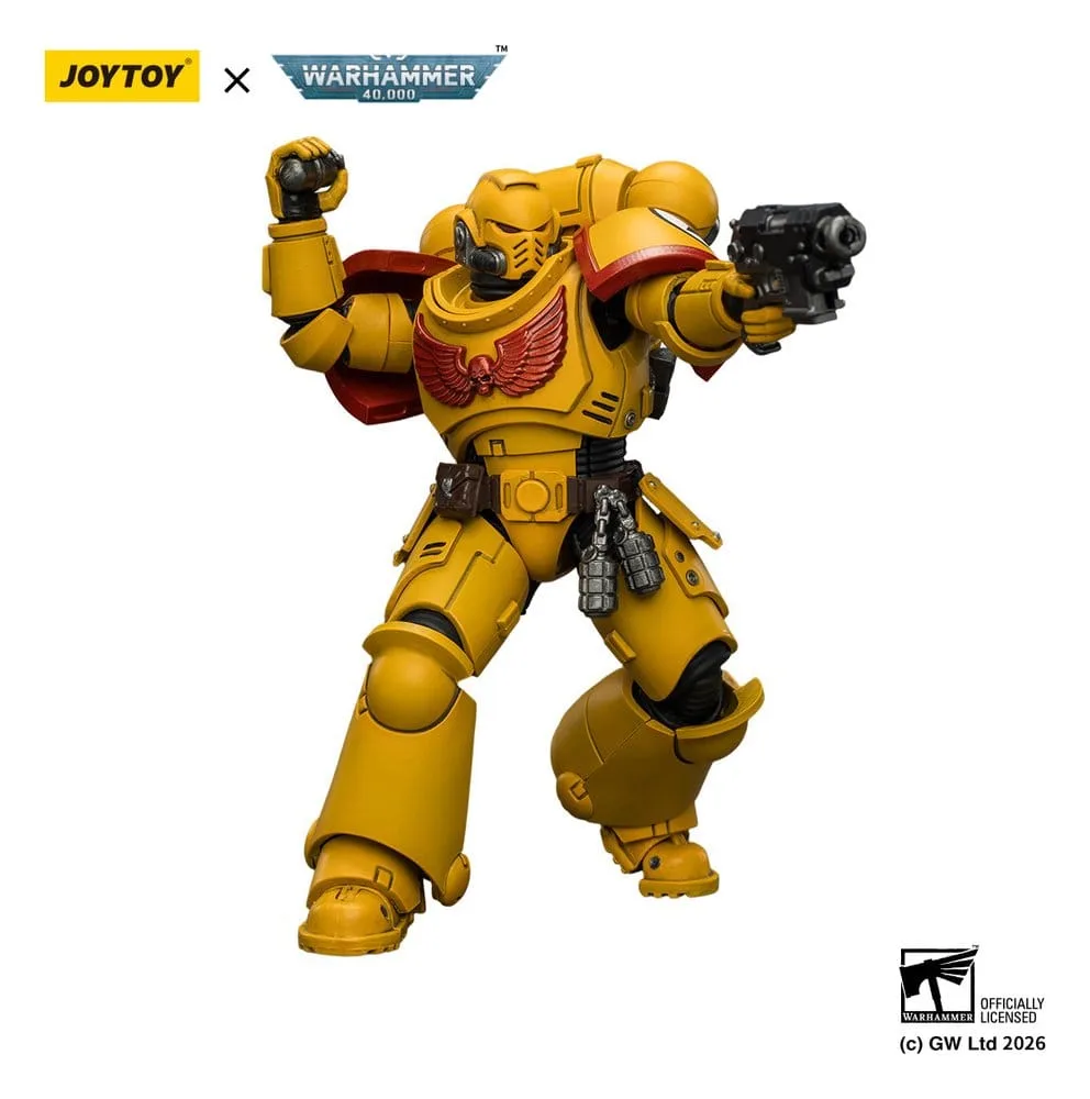 Warhammer 40K Action Figure – Imperial Fists Intercessor 12.3 cm