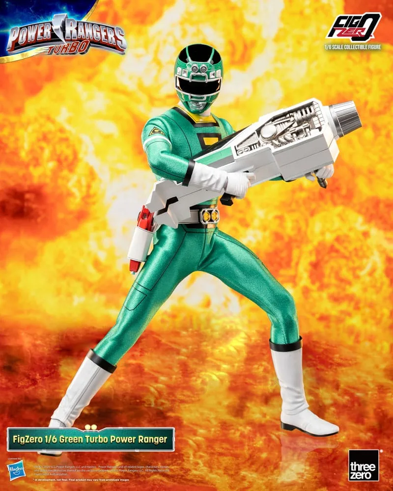 Power Rangers Turbo Action Figure – Green Ranger FigZero 30.7 cm