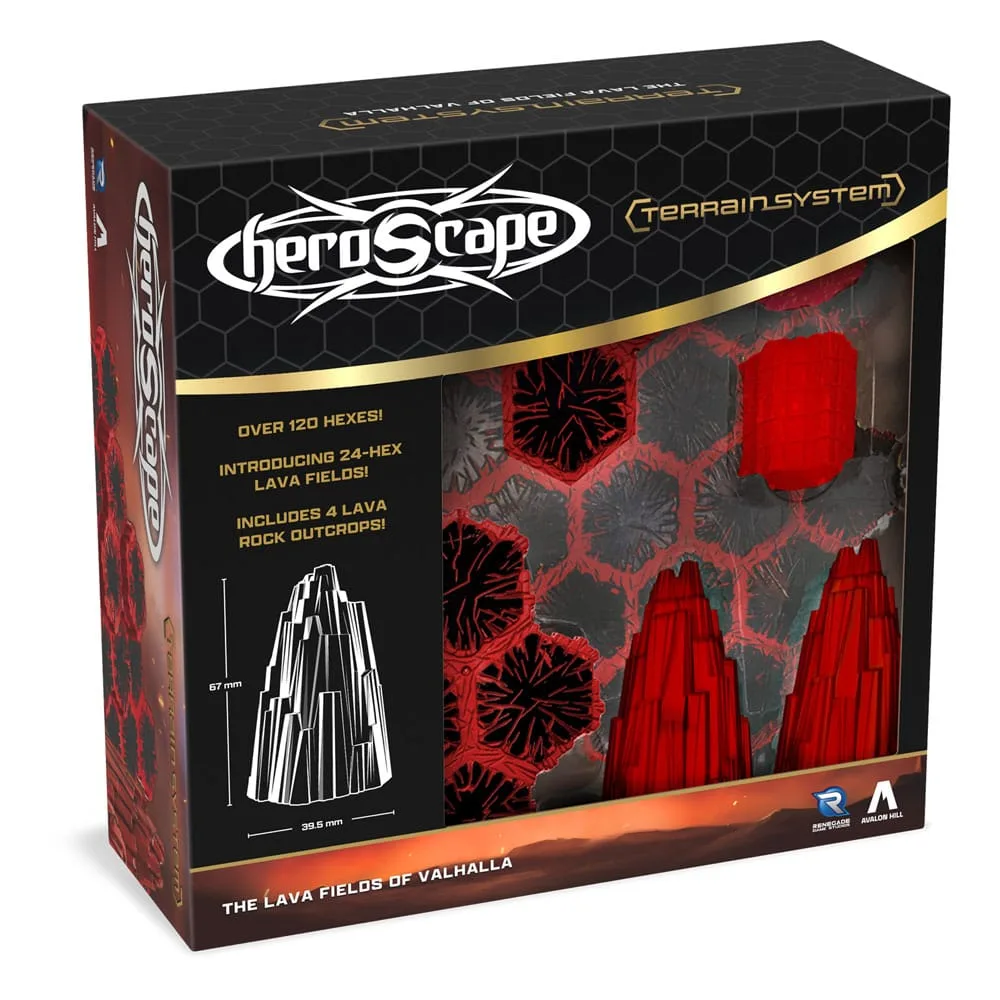 Heroscape Terrain Expansion – The Lava Fields of Valhalla