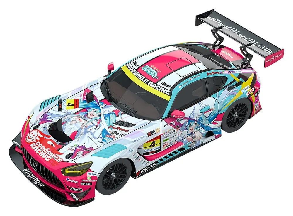 Hatsune Miku GT Project Model Car – AMG 2024 Opening 1/64 7 cm