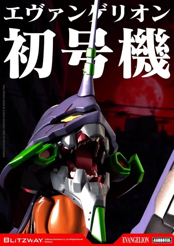 Evangelion Actiefiguur – Carbotix Unit-01 Test Type DX 33 cm 2
