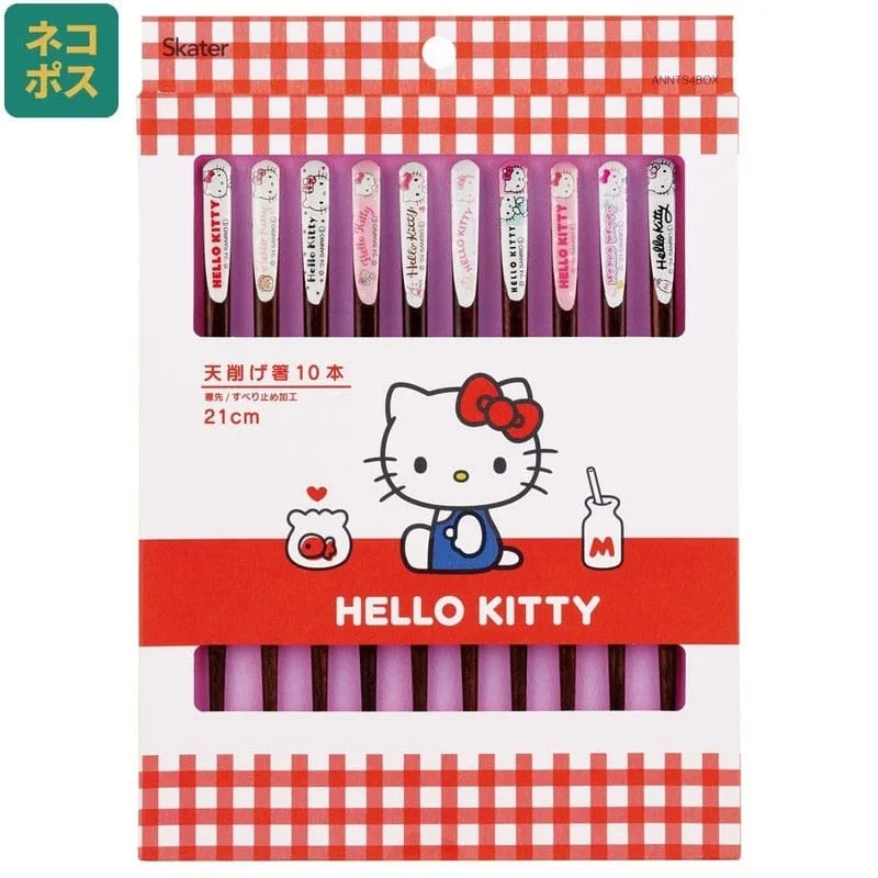 Sanrio Chopsticks – Hello Kitty 10-Pack 21 cm