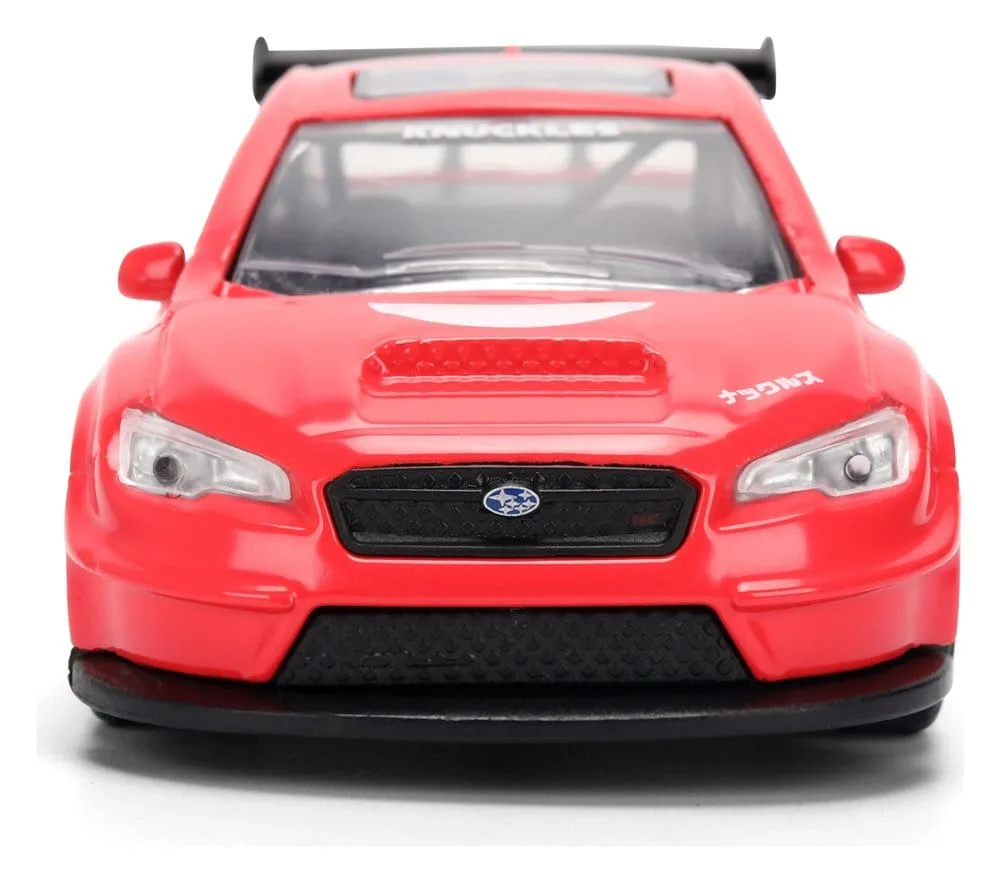 Sonic Diecast Cars – Knuckles 2016 Subaru WRX STI 1/32 6-Pack 3