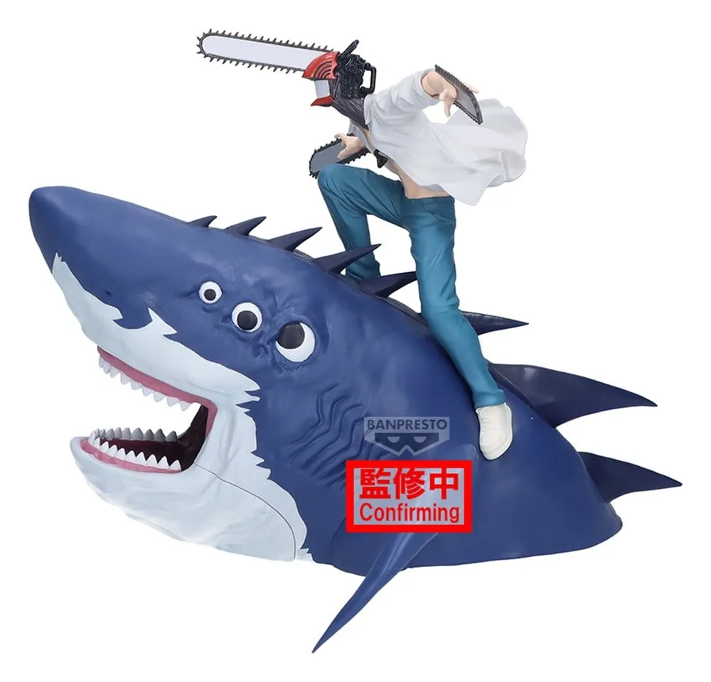 Chainsaw Man Statue – Figure Life Chainsaw Man & Beam 13 cm 3