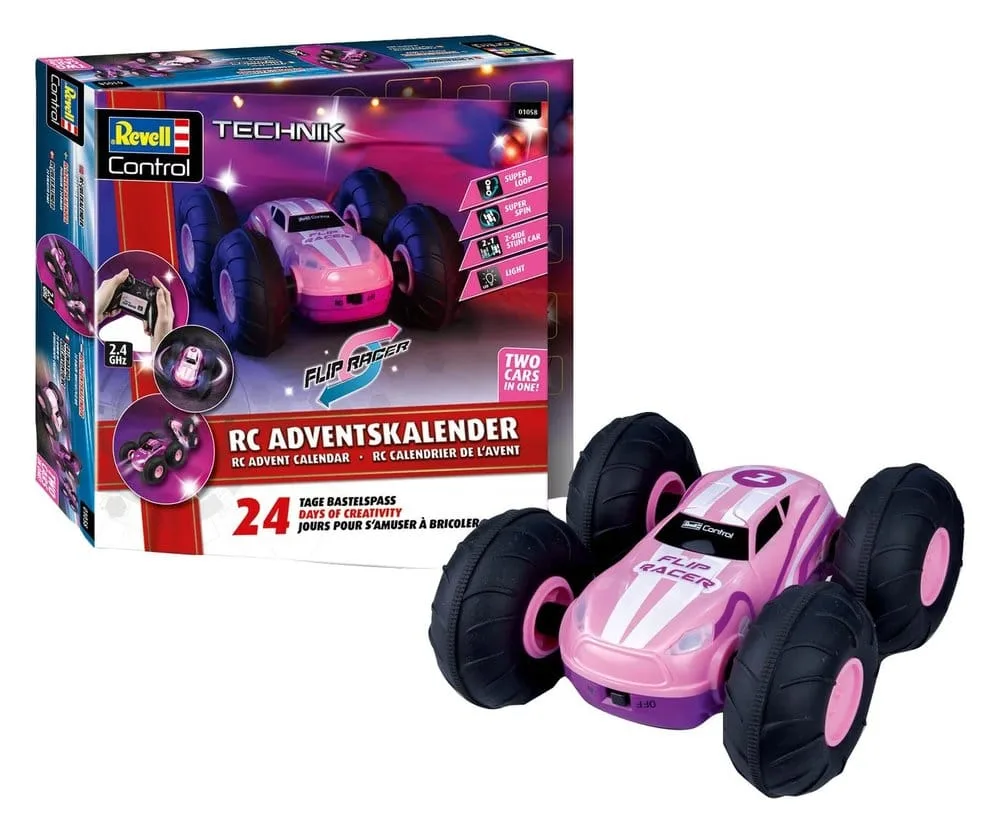 Revell Control Advent Calendar – Flip Racer RC Stunt Car 16 cm