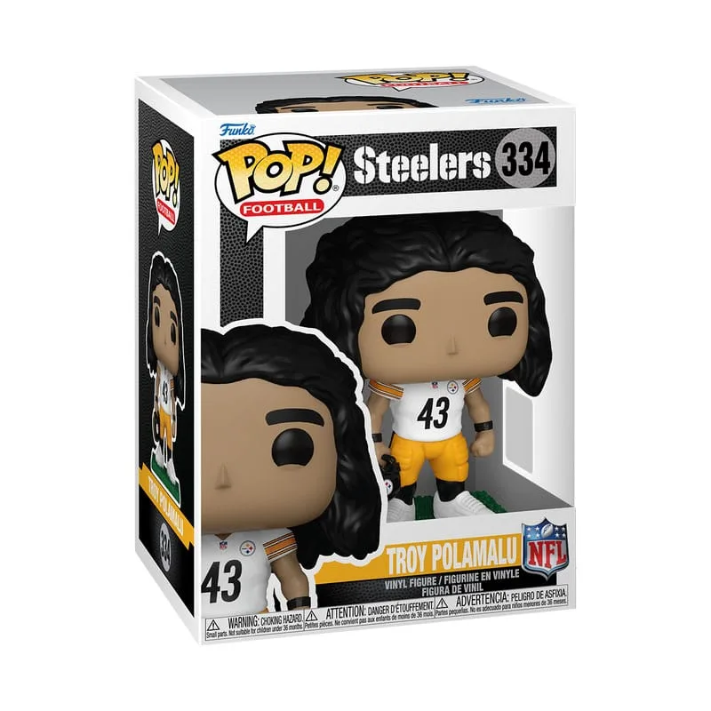 NFL Vinyl Figure – Funko Pop Troy Polamalu Steelers 9 cm 2