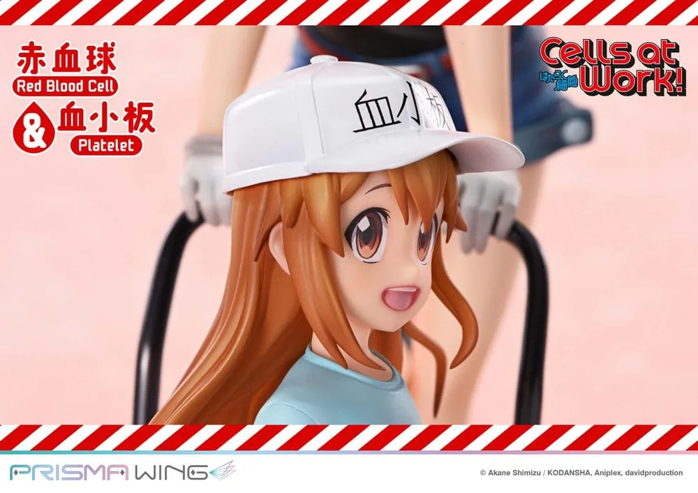 Cells at Work Statue – Red Blood Cell and Platelet 26 cm 13