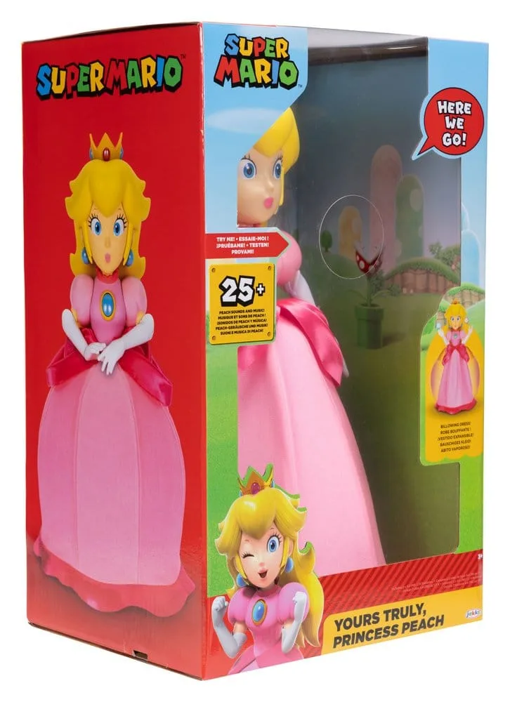 Super Mario Talking Action Figure – Princess Peach 36 cm 4