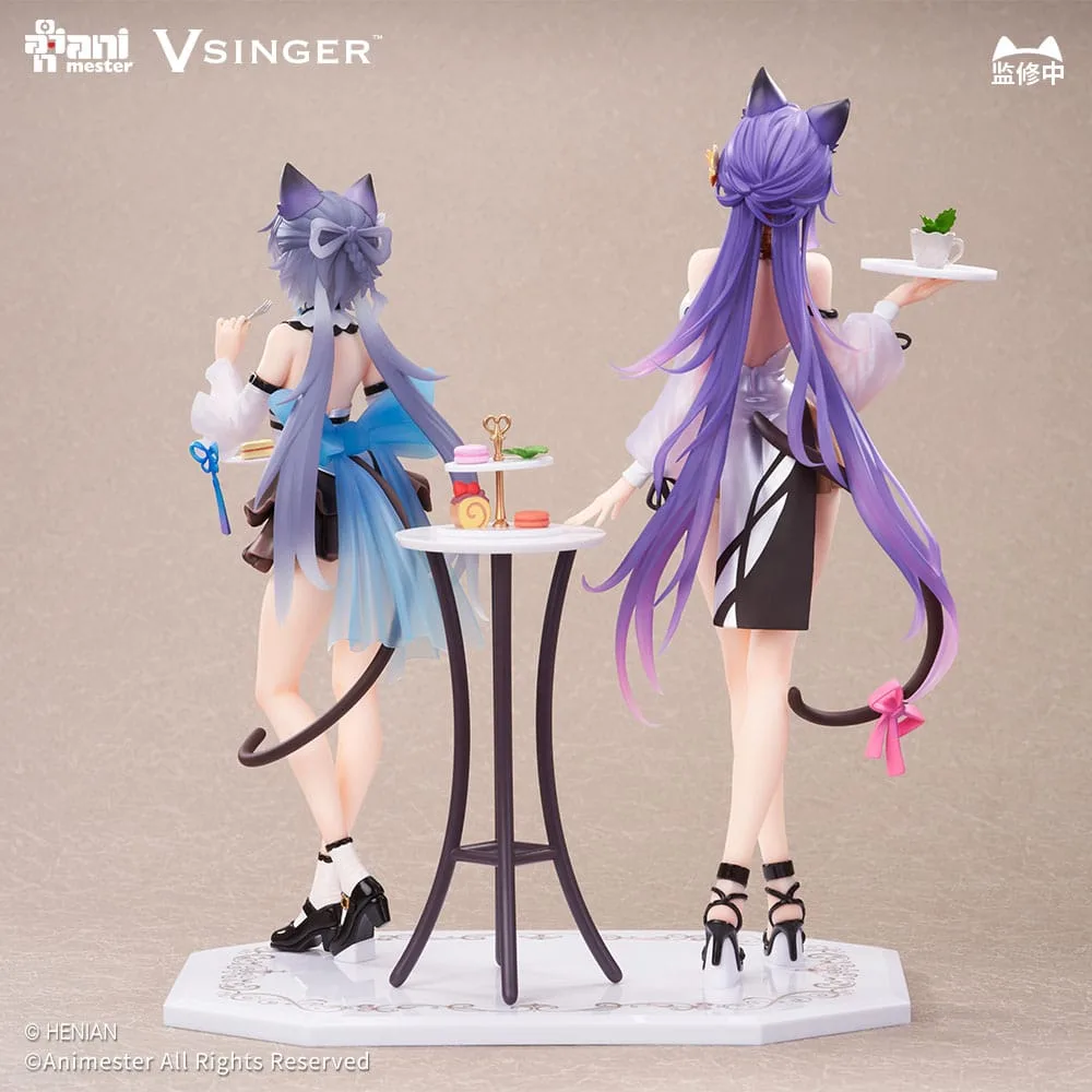 VSinger beeldenset – Luo Tianyi & Mo Qingxian Tea Time Melody 14