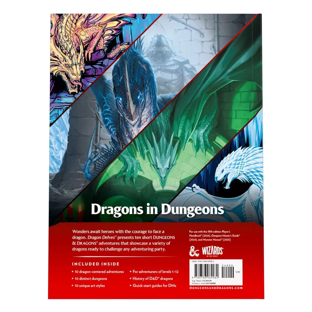 Dungeons & Dragons RPG Book – Dragon Delves Adventure Anthology 5