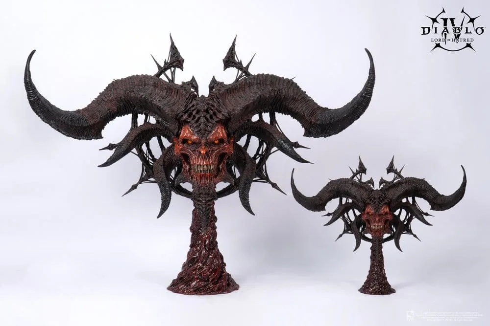 Diablo IV Art Mask Replica – Mephisto 1/2 Scale 43 cm 9