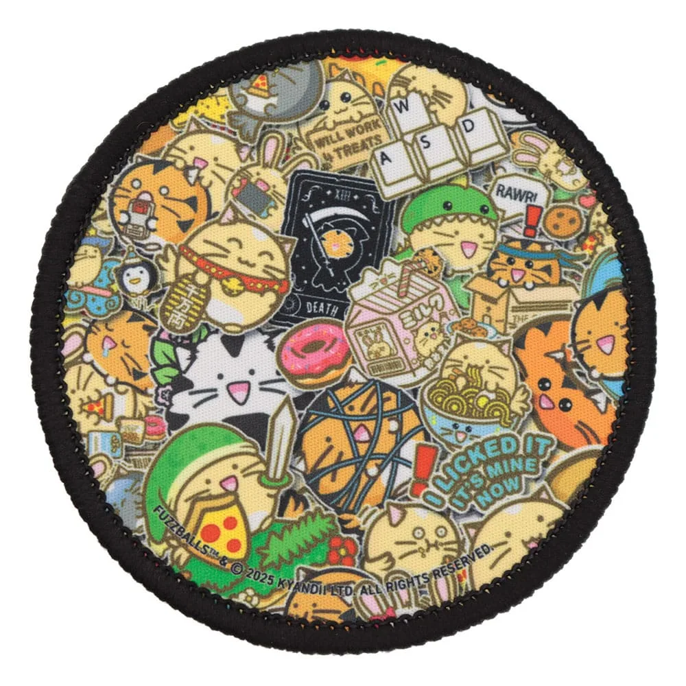 Fuzzballs Desk Pad and Coaster Set – XL 5