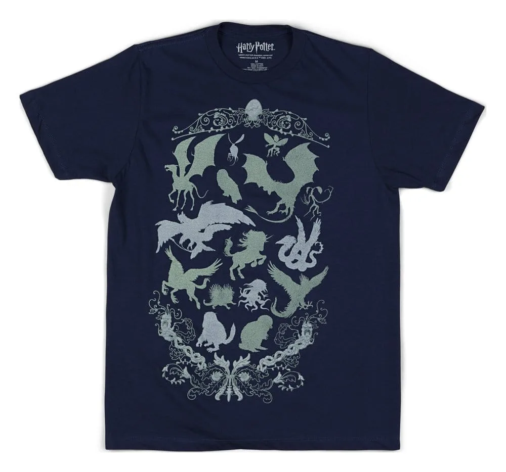 Harry Potter T-Shirt – Magical Creatures Field Guide Size S