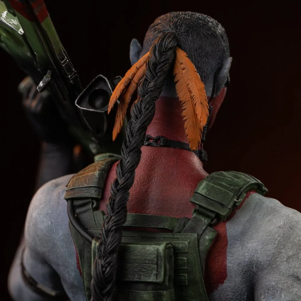 Avatar Fire and Ash Statue – Miles Quaritch 1/10 Scale 36 cm 11