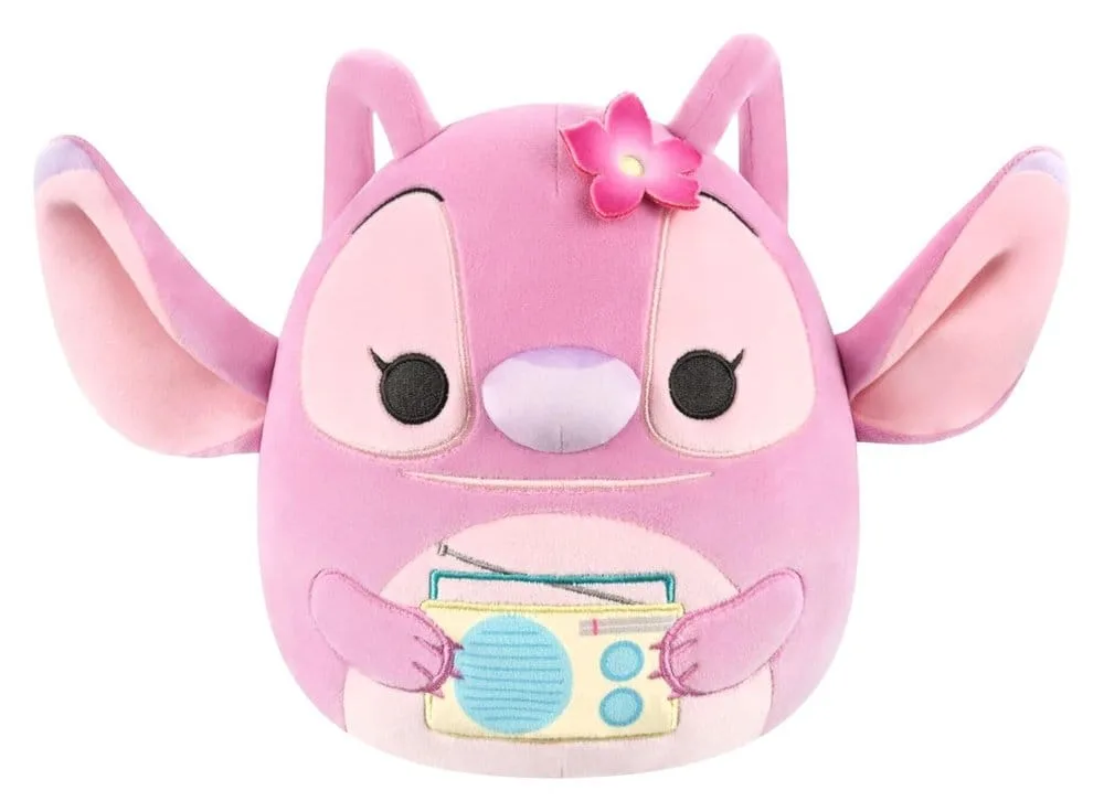 Lilo & Stitch Plush – Squishmallows Angel with Boombox 20 cm