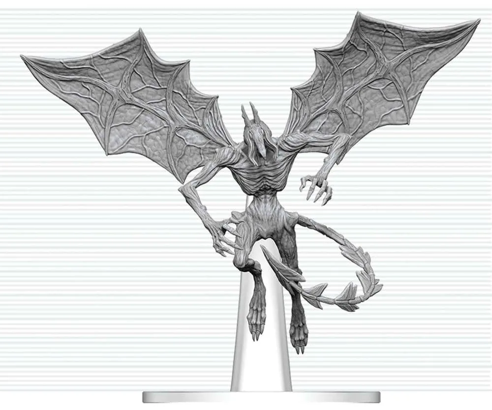 Dungeons & Dragons Miniature – Unpainted Nightgaunt 8 cm