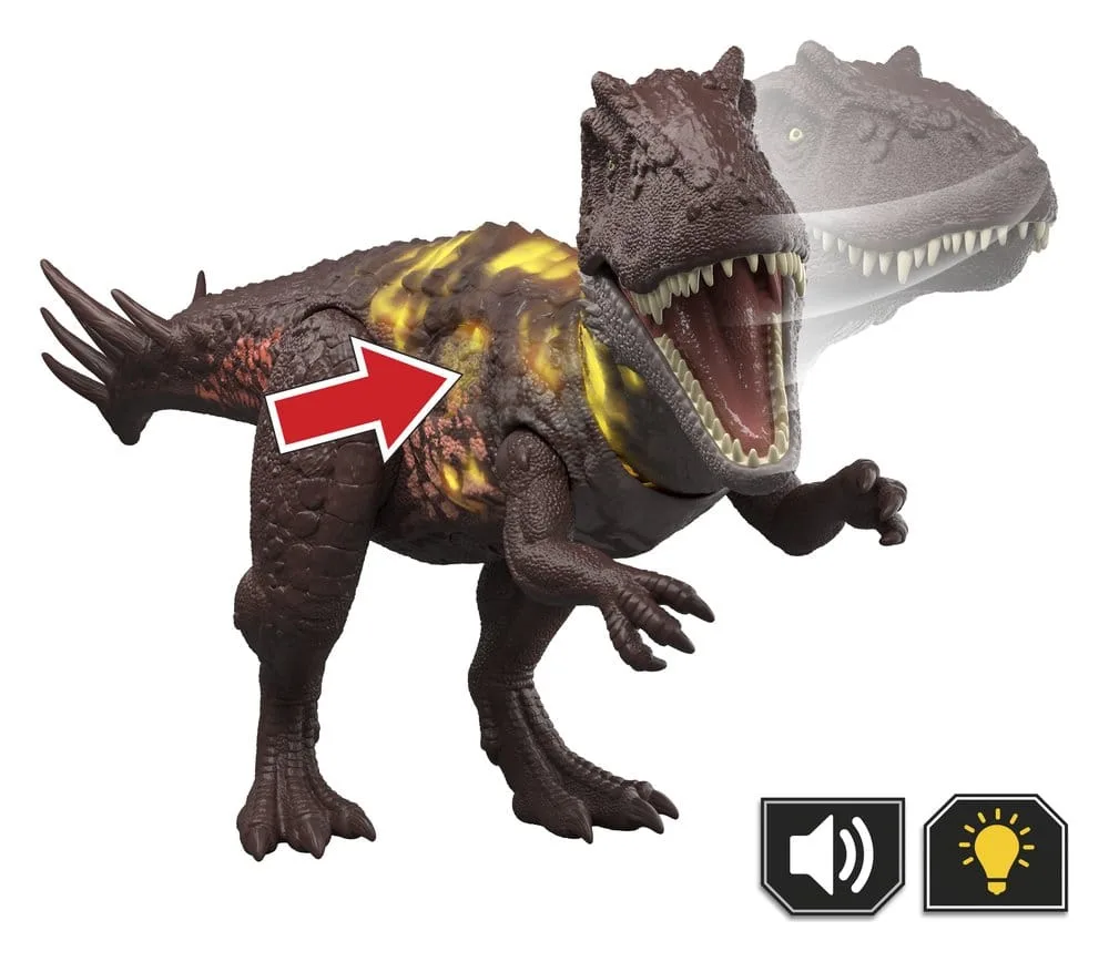 Jurassic World Action Figure – Wild Roar Metriacanthosaurus 31 cm 6
