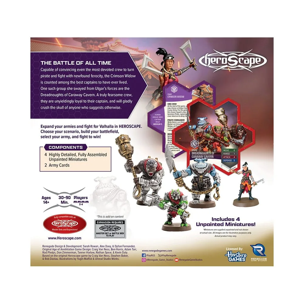 Heroscape Army Expansion – Crimson Widow and Dreadnoughts 2