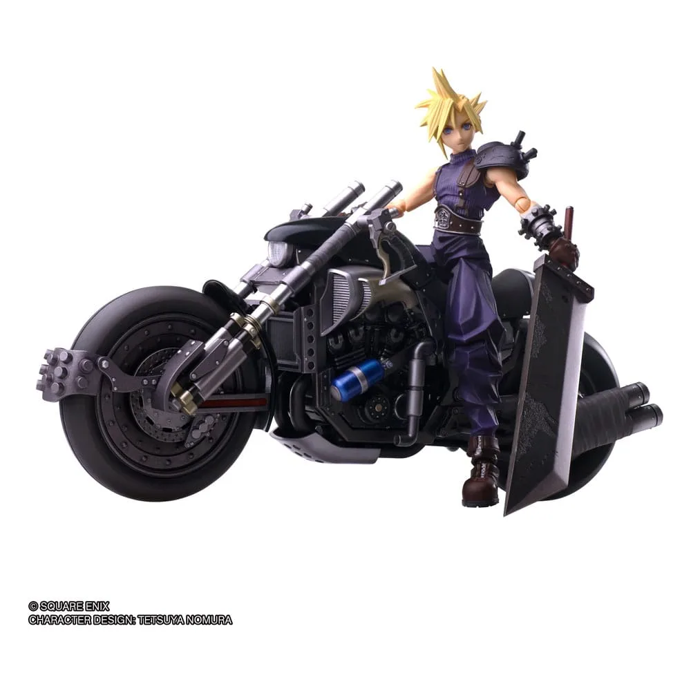 Final Fantasy VII Figure Set – Cloud Strife and Hardy-Daytona 15 cm