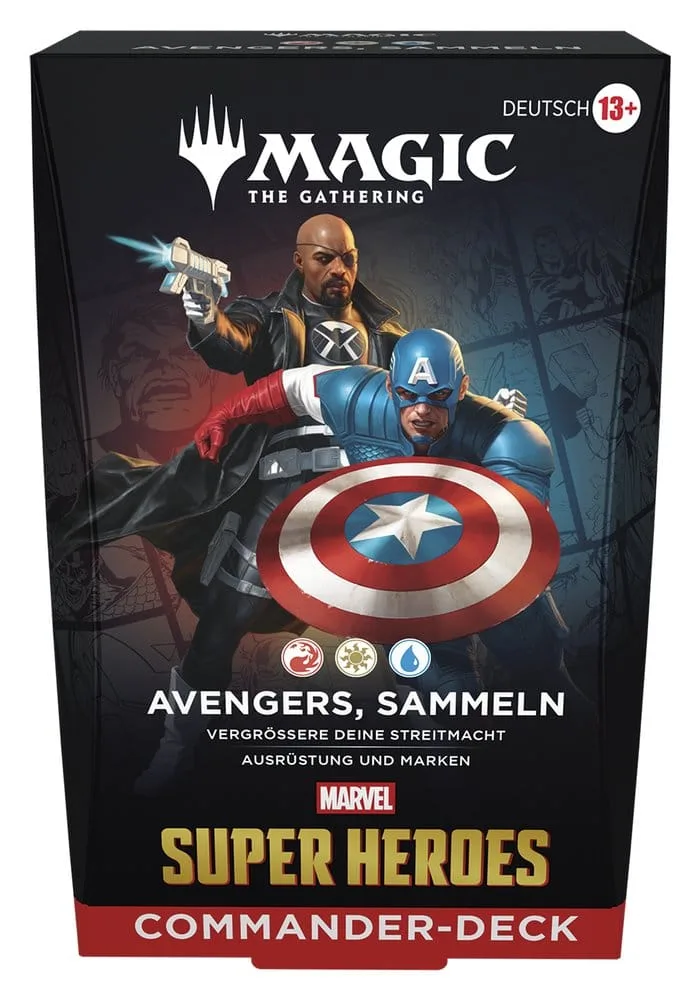Magic The Gathering Commander Decks – Marvel Super Heroes German 3