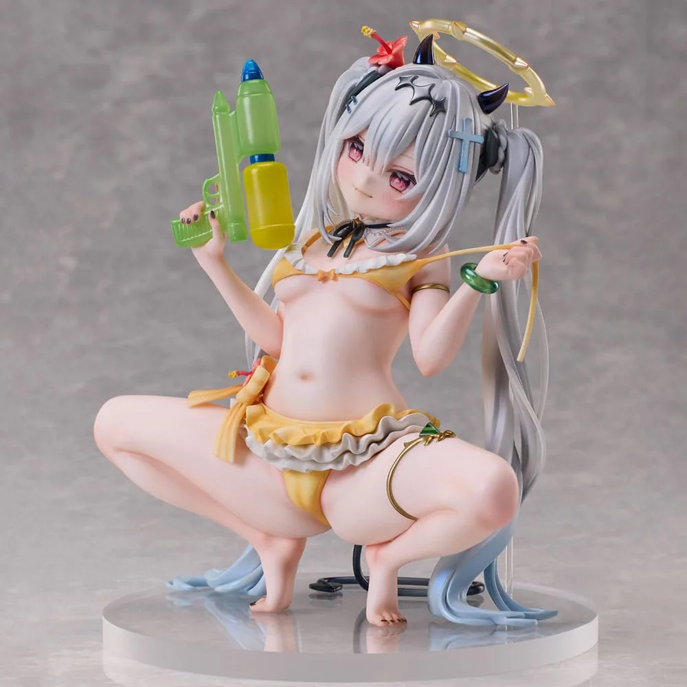 Original Character Statue – Chihiro Silver-Haired Girl 1/6 18 cm 2